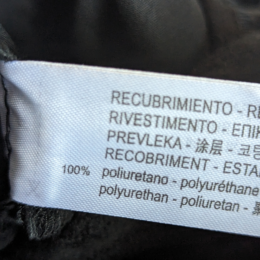 NWT Zara Faux Leather High Waisted Joggers - Picture 13 of 16